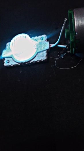 generating electricity with motor #experiment