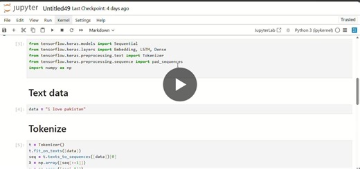 Built a Next Word Predictor with LSTM in TensorFlow | Ayesha . posted on the topic | LinkedIn