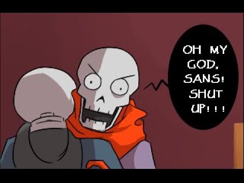 Handplates #141: Sans Got a Rock (Undertale Comic Dub)