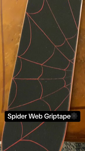 DIY Spider Web Grip Tape: Skateboard Design Tutorial