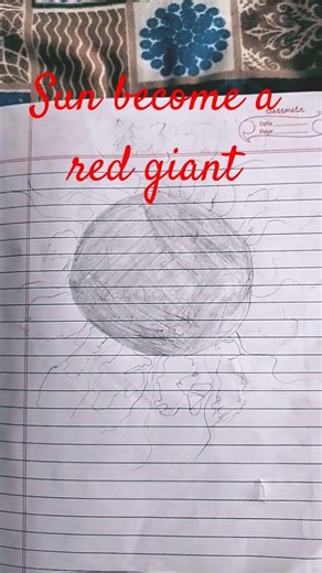 angry red giant sun 5 billion years record this footage.