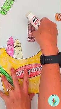 How to Use Crayon Templates in the Classroom | 4 Easy Craft Ideas for Teachers #classroomactivities