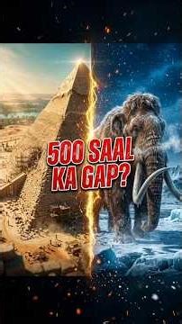500 SAAL KA GAP! 😱 PYRAMID BAN RAHE THE AUR MAMMOTH ZINDA THE?