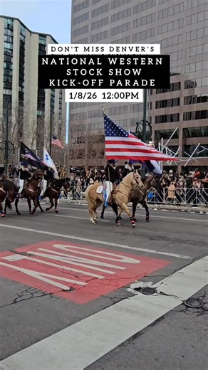 National Western Stock Show Parade in Denver, 2024