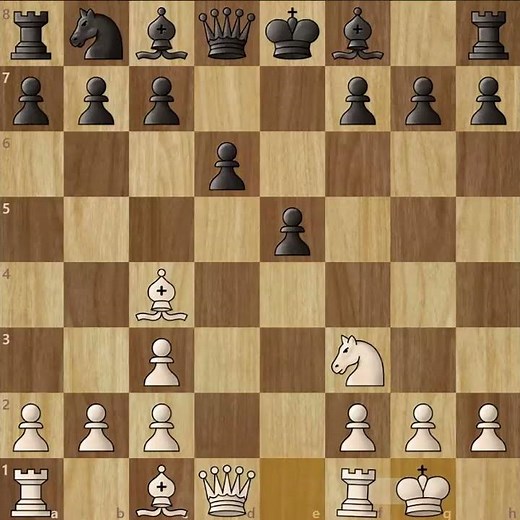 Checkmate in just 6 moves #chess