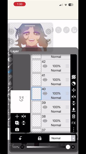 Inispaint X tutorial #art #ibispaintx #smallyoutuber #tutorial