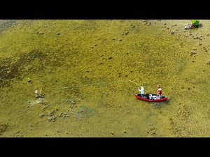 Fly Fishing Bonefish from a Tiny Canoe in Belize