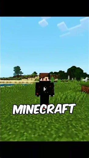 Minecraft but the nether is connected to over world 🤔 #shorts