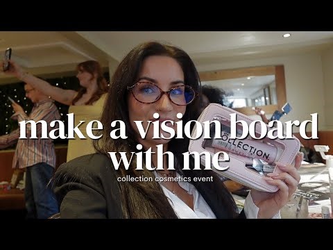 make a vision board with me 🫶🏽☁️✨🌍💍🩷