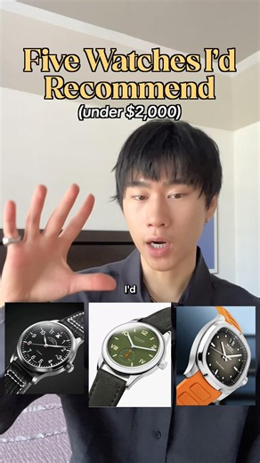 Five Watches You Need To Know Under $2,000 #watches