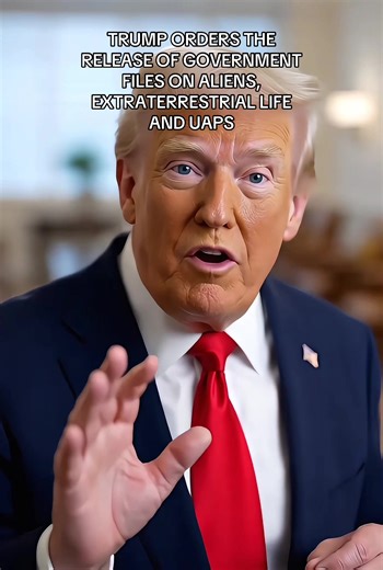 “Based on the tremendous interest shown, I will be directing the Secretary of War, and other relevant Departments and Agencies, to begin the process of identifying and releasing Government files related to alien and extraterrestrial life, unidentified aerial phenomena (UAP), and unidentified flying objects (UFOs), and any and all other information connected to these highly complex, but extremely interesting and important, matters,” Trump wrote on Truth Social. “GOD BLESS AMERICA!” #maga #trump #