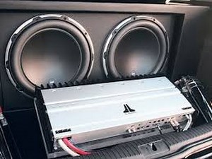 How to connect a car amplifier for a subwoofer (1 channel)