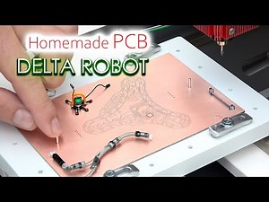 Milling of the PCB for delta robot