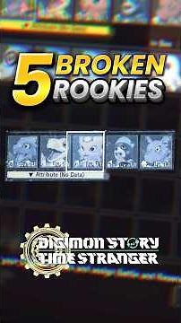 5 Strongest Rookie Level Digimon