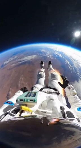 POV: Falling From Space to Earth… 😳