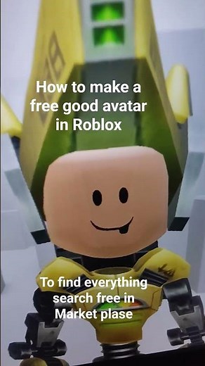 how to make a good free avatar in Roblox