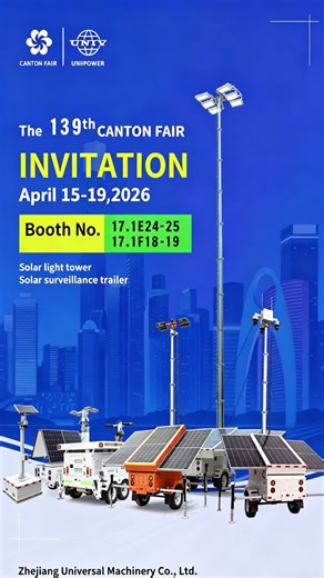 Built to withstand the toughest job sites, this solar light tower delivers consistent power through dust, rain, and extreme temperatures. No moving parts means less maintenance and more uptime. Focus on building while your lighting system takes care of itself night after night. #cantonfair #cantonfair2026 #guangzhou #solarlights #solarpower #led #ledlights #solarenergy #energystorage #renewableenergy #lighttower #cctvtrailer #solarcctv #construction #solarpanel #backup #electronic #outdoorlights