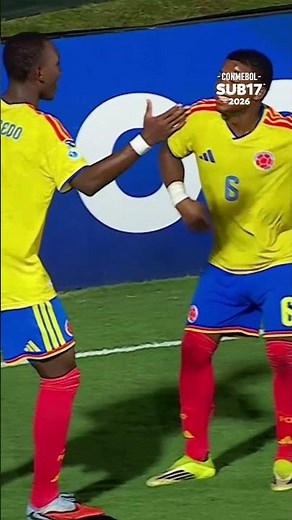 AND OF COURSE HE'S PLAYING! 🇨🇴😉 CONMEBOL #U17