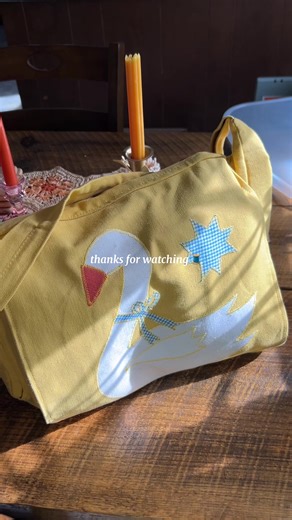 truly in my appliqué era!! It’s so fun!! 🦢⭐️🧵 #sewing #sewingtiktok #crafty #craftymom #sewingtutorial