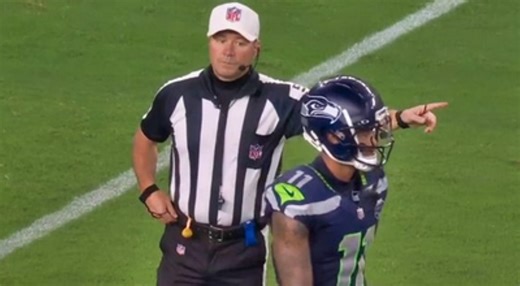 Hot Mic Catches Jaxon Smith-Njigba's Vulgar Complaint Loud & Clear On Live TV, Earning Him 'Look Of Death' From The Ref [VIDEO]