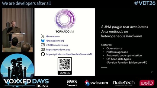 Write Once, Accelerate Everywhere: GPU-Ready Java with TornadoVM by Thanos Stratikopoulos | TornadoVM
