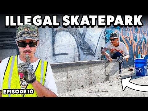 Building My Secret DIY Skatepark