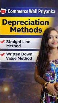 Depreciation Methods in Accounting | SLM vs WDV Explained #depriciation #decrease #value #trending
