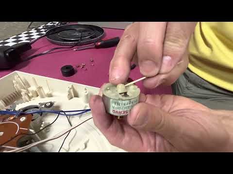 Motor Repair for Technics Turntable Models SL-B101, SL-B202 and SL-B303
