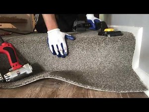 How To Carpet Box Step, Open Stair Custom Upholstery