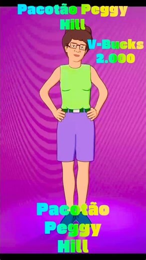 Pacotão Peggy Hill Fortnite