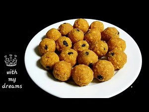 Laddu recipe | how make laddu at home| with my dreams | Recipe- 45