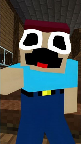 TV WHEN YOUR MOM GETS HOME! #minecraft #shortvideo #short