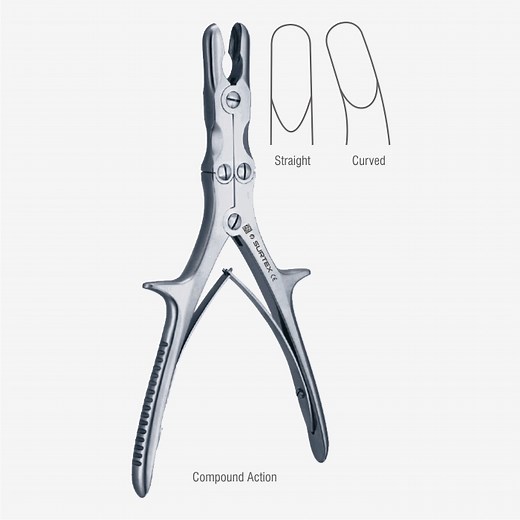 Stille-Luer Bone Rongeur