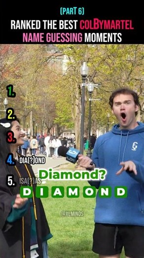 Ranked The best Colbymartel name Guessing Moments (Part 6)