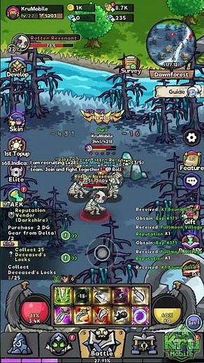 Mini Legion: Warband - Gameplay (Android, IOS)