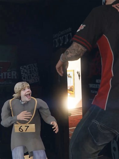 Jimmy Gets Scared by 67 and He's Had Enough #gta5 #meme #67 #funny #gamingontiktok