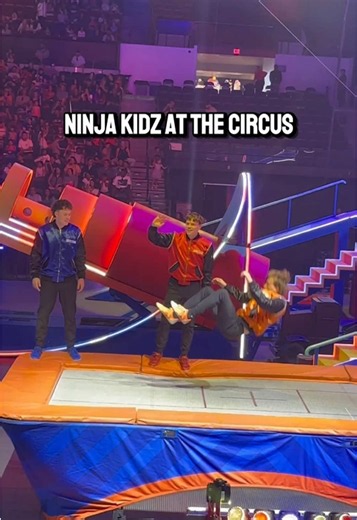 Such a fun day at Ringling Bros. Circus seeing the Ninja Kidz! 🎪🥷✨ Rey had a blast, and we loved every minute of the show! ❤️ #NinjaKidz #RinglingBrosCircus#NinjaKidzLive #NinjaKidzActionPark #ringlingbros @The Ninja Fam