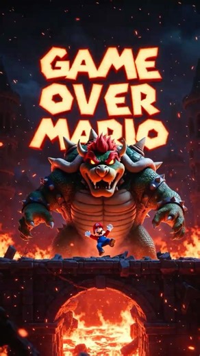 A VINGANÇA DO BOWSER! 🔥 GAME OVER MARIO! #supermario