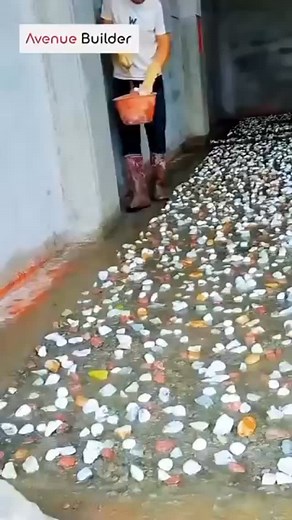 109 reactions | Watch the stunning process of creating a marble mosaic floor — from carefully laying tiny marble pieces across the entire surface, adding elegant marble borders, pouring white cement, and finally polishing it to perfection. The result is a breathtaking piece of art under your feet. ✨ #MarbleMosaic #FloorDesign #ArtisticFlooring #MarbleWork #InteriorDesign #HomeDecor #LuxuryFloor #Craftsmanship #MosaicArt #constructionart | Masdar Marble | Facebook