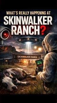 SKINWALKER RANCH: The Unexplained Government Investigation (True Story) #SkinwalkerRanch #shorts