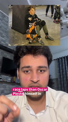 OSCAR PIASTRI HAS LESS RACE LAPS THEN SAFETY CAR