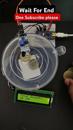 Smart Piggy Bank Using Arduino #arduino #piggybank