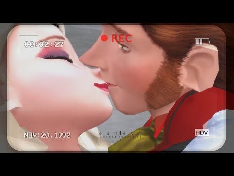Disney Frozen Jack Finds Elsa and Hans Kissing