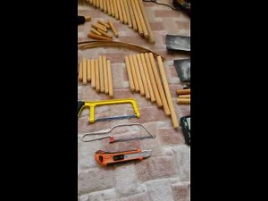 COMO CONSTRUIR UNA FLAUTA PAN GERSON DIAZ