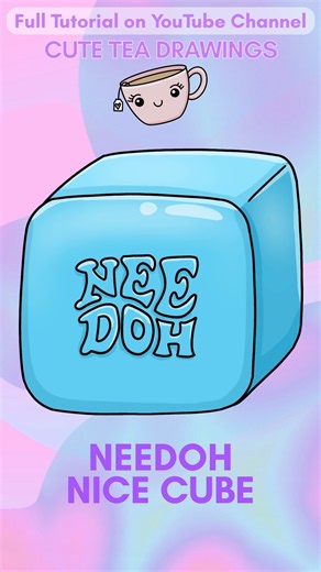 How To Draw Needoh Nice Cube #needoh #needohs #squishy #howtodraw #viral