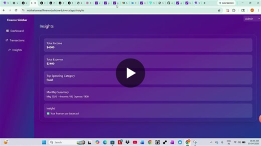 #reactjs #frontenddevelopment #webdevelopment #fintech #intern #tailwindcss #opentowork #projects | Md Shahanwaz