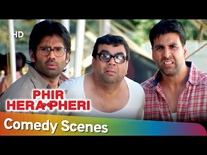 Comedy Scenes - Phir Hera Pheri - Paresh Rawal - Rajpal Yadav - Akshay Kumar - Nonstop Comedy