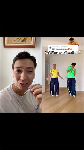 Does his cell phone really have powers? #couple #magic #iphone