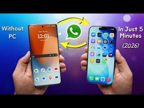Transfer WhatsApp Data From Android To iPhone without PC | Tenorshare iCareFone