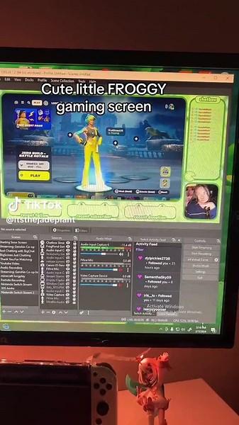 Cute Frog Stream Overlays for Engaging Streamers